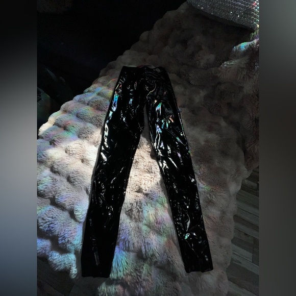 NWT COMMANDO PATENT FAUX LEATHER PERFECT CONTROL LEGGINGS, BLACK Medium - Picture 7 of 11